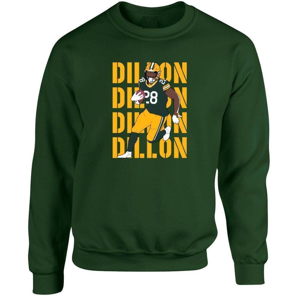 Green Bay Packers AJ Dillon Crewneck Sweatshirt